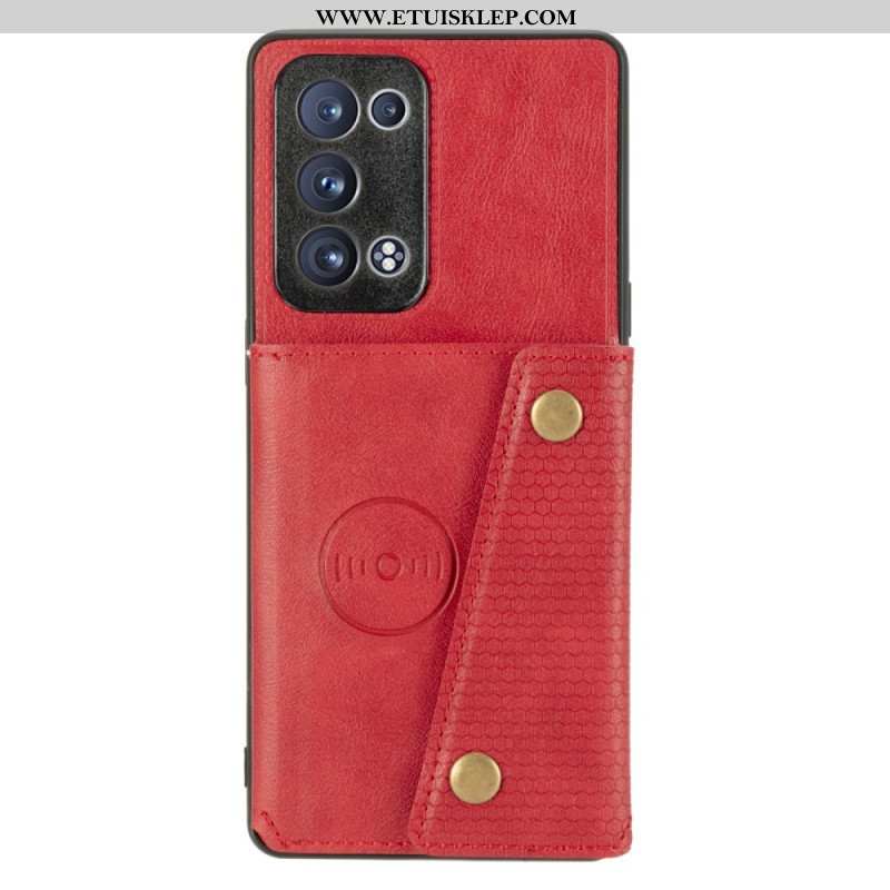 Etui do Oppo Reno 6 Pro 5G Posiadacz Karty Ulotki